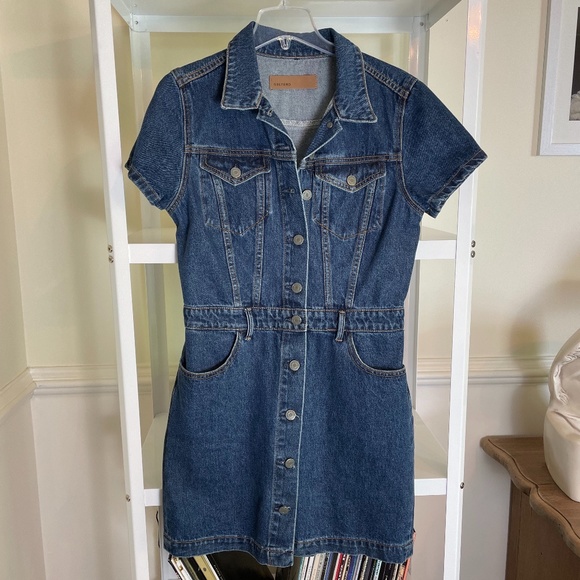 GRLFRND Dresses & Skirts - GRLFRND denim mini dress